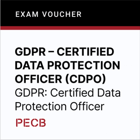 GDPR – Certified Data Protection Officer GDPR – Certified Data Protection Officer